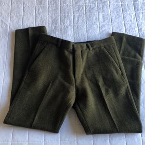 Casual classy wool trousers